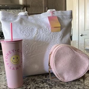 COPY - Stoney Clover Lane x Target white tote, heart crossbody or cosmetic bag,…